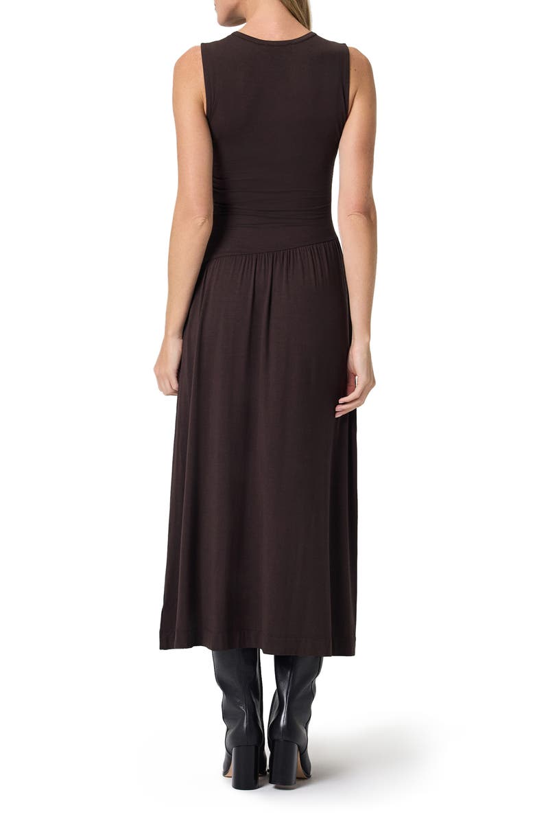 PAIGE Bonita Sleeveless Jersey Midi Dress, Alternate, color, Java
