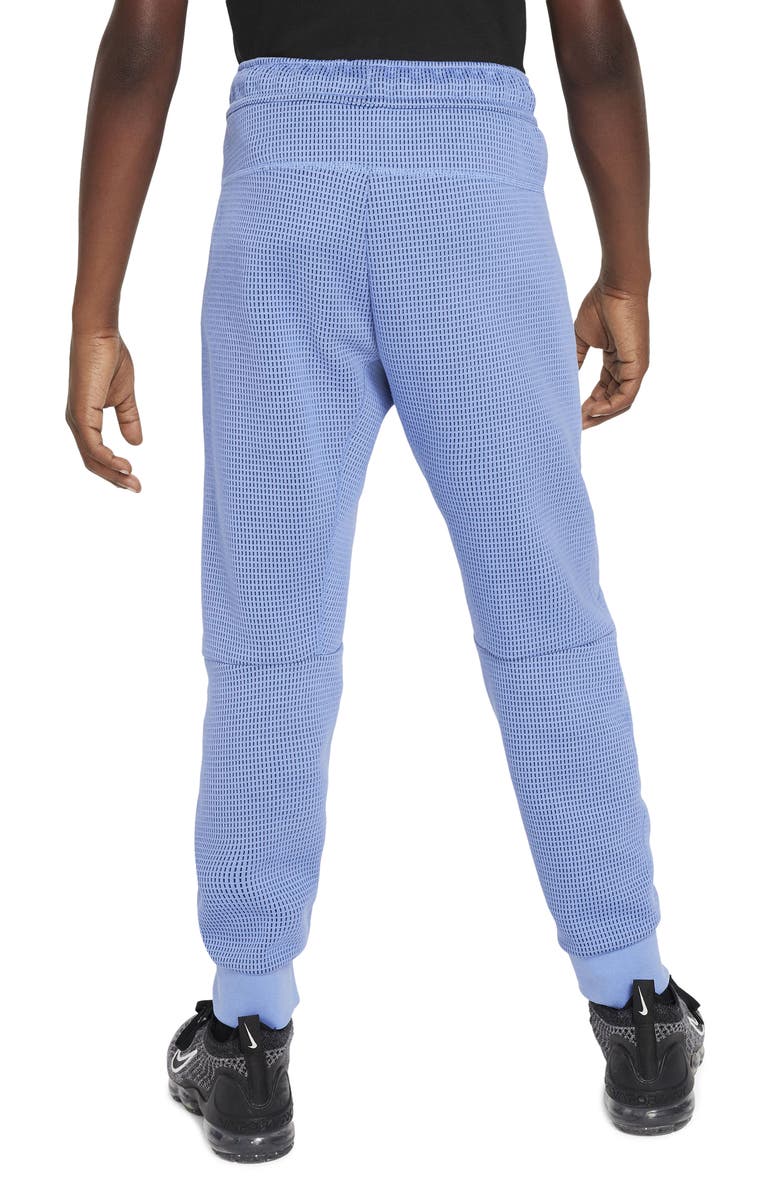 Nike Kids' Tech Fleece Sweatpants, Alternate, color, Polar/ Midnight Navy/ Black