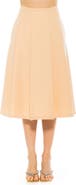 Alexia Admor Illia Pleated Midi Skirt