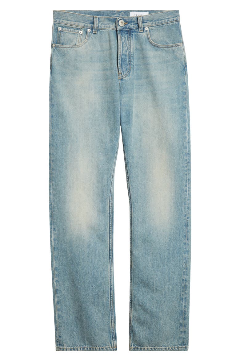 Francis Straight Leg Jeans, Alternate, color, BLUE WASHED