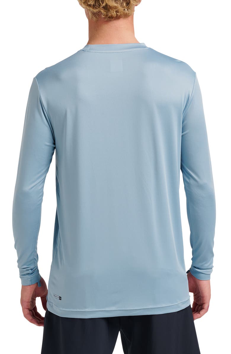 Quiksilver Everyday Surf Long Sleeve Performance Rashguard, Alternate, color, Ashley Blue