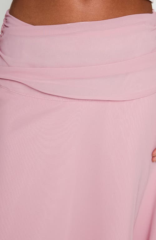 Princess Polly Evanescence Asymmetric Skirt In Pink
