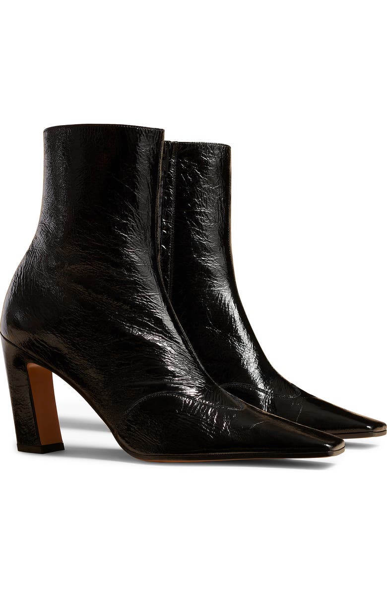 Khaite Nevada Square Toe Bootie, Main, color,