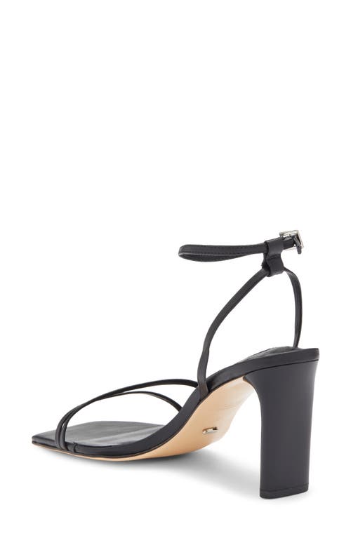Tony Bianco Corso Ankle Strap Sandal In Black Nappa