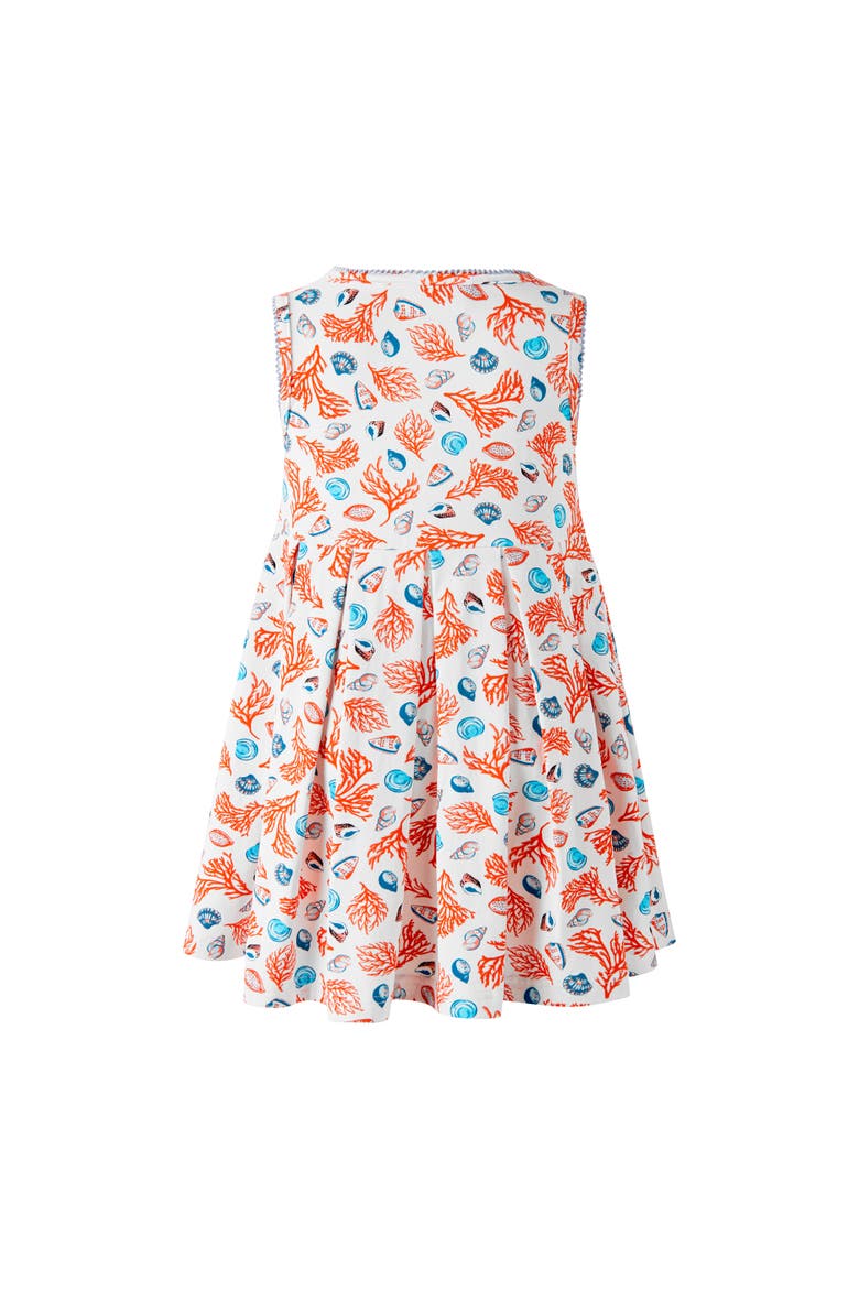Coral Jersey Dress, Alternate, color, Orange
