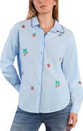 Billy T Strawberry Kisses Button-Up Shirt