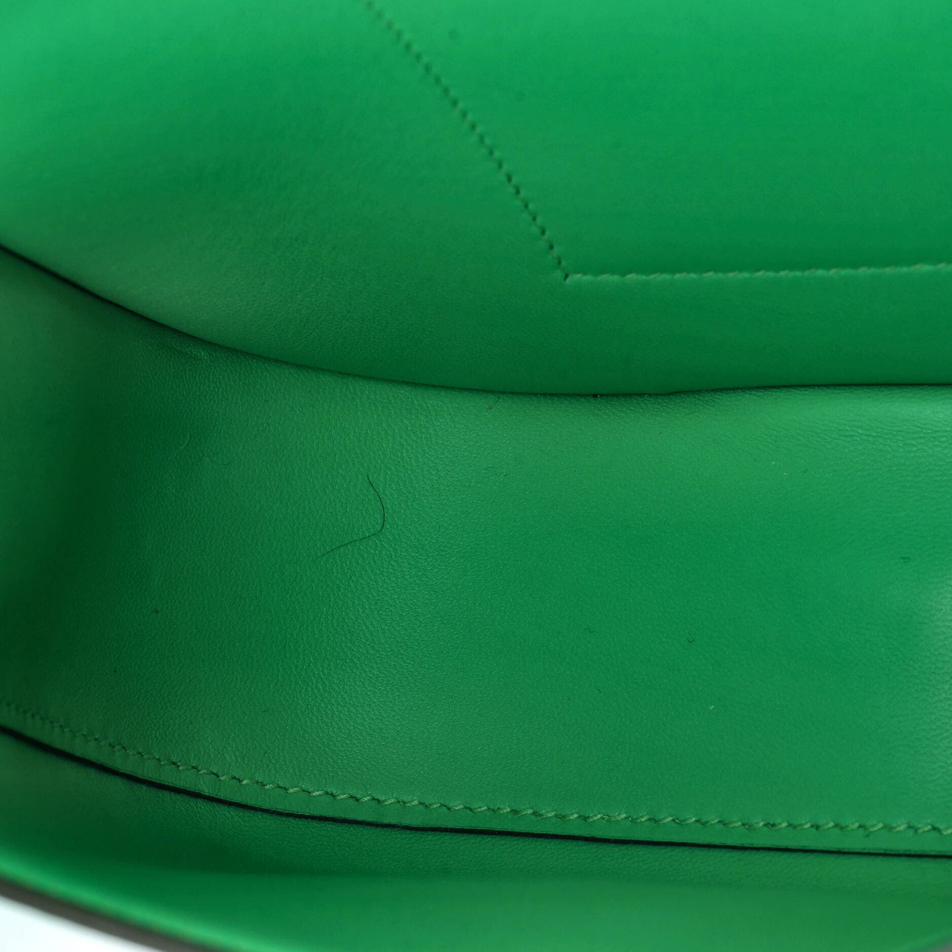 Pre-Owned Hermes Della Cavalleria Shoulder Bag Epsom Mini, Alternate, color, Vert Comics