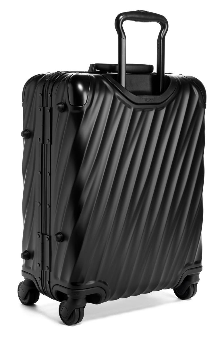 19 Degree Aluminum Large Carry-On, Alternate, color, MATTE BLACK