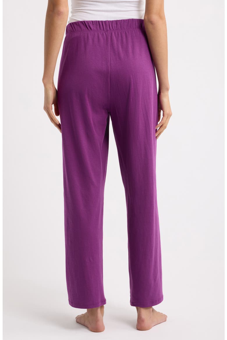 Pull-On Organic Cotton Ankle Pants, Alternate, color, JAM