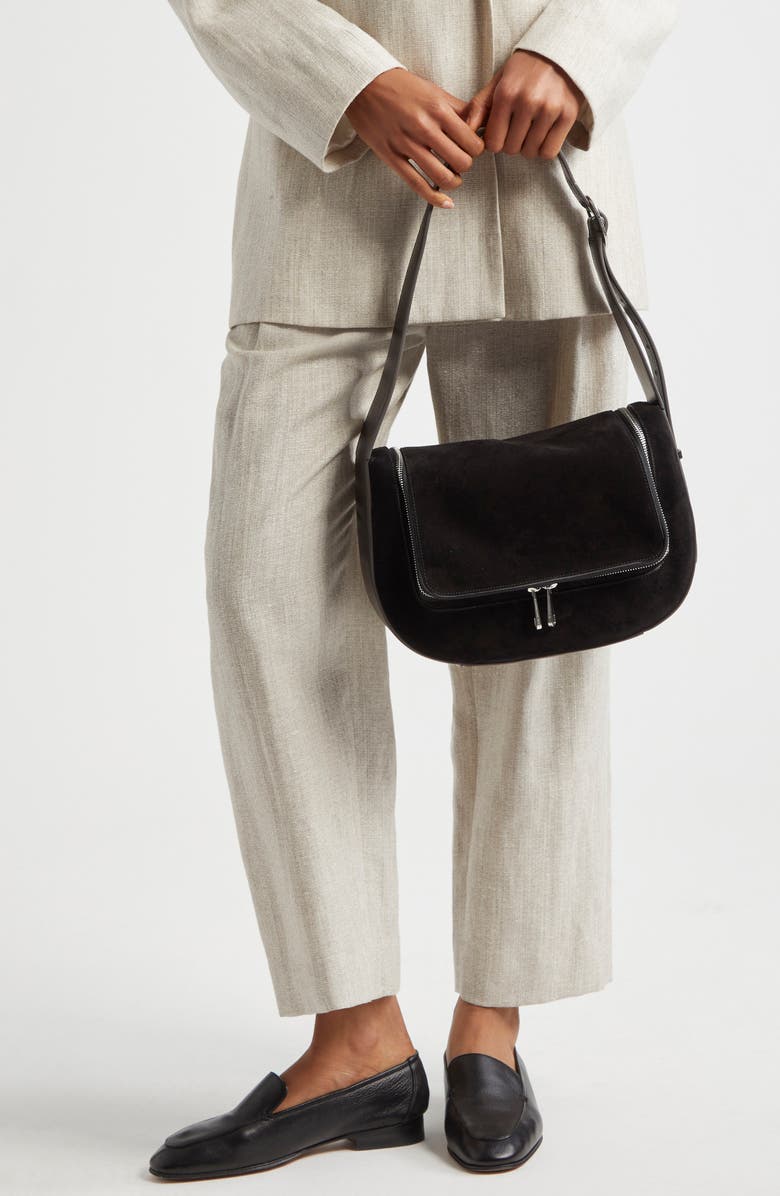 Anya Hindmarch Vere Leather Shoulder Bag, Alternate, color,