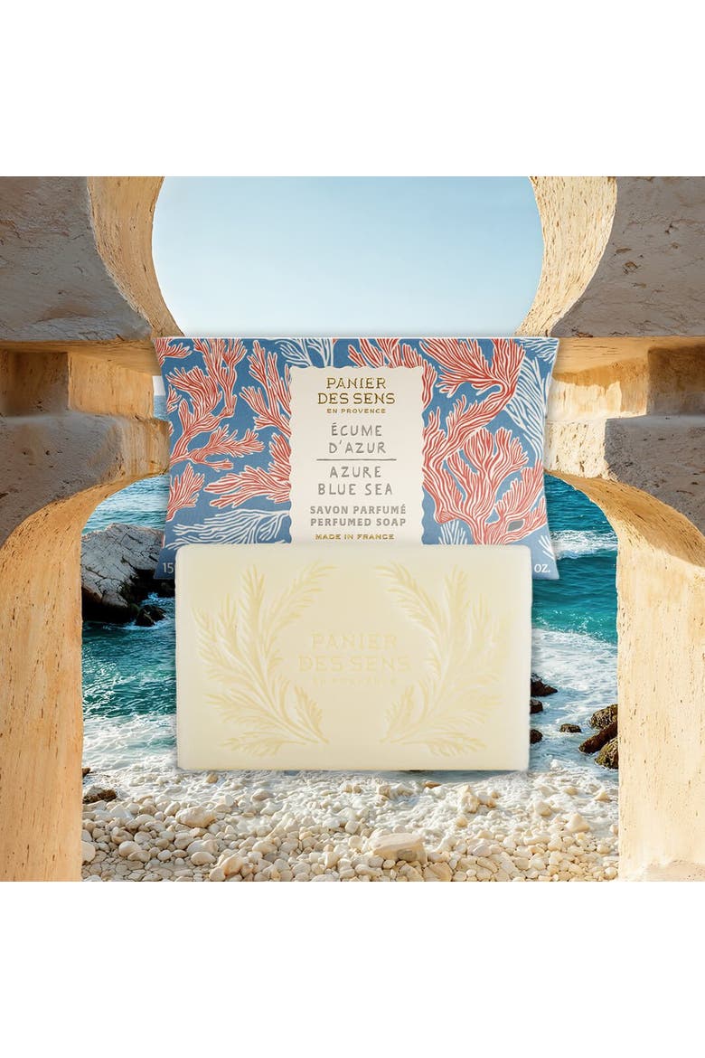 Azure Blue Sea Soap French Luxury Bar Soap, Alternate, color, None