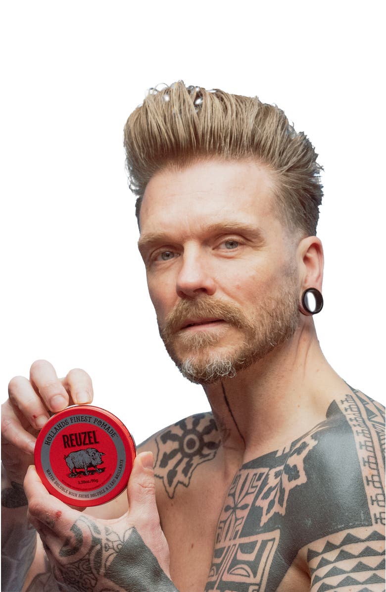 REUZEL Red Pomade Water Soluble, Alternate, color, NO COLOR