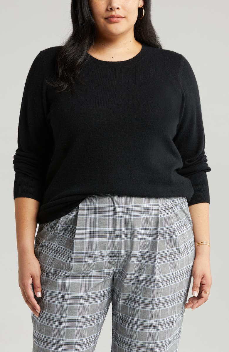 Nordstrom Cashmere Crewneck Sweater, Alternate, color,