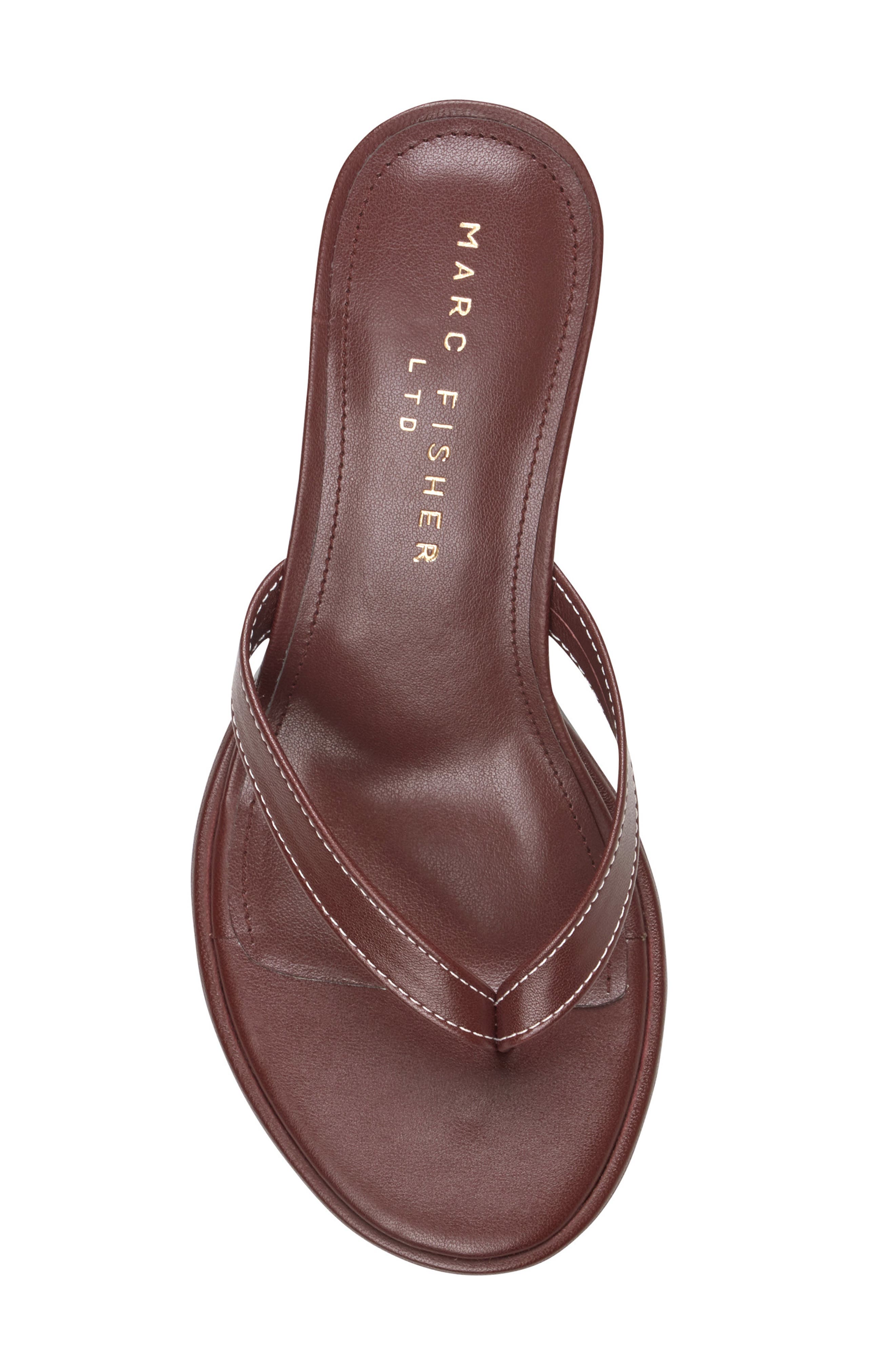 Marc Fisher LTD Antonia Sandal, Alternate, color, Dark Red