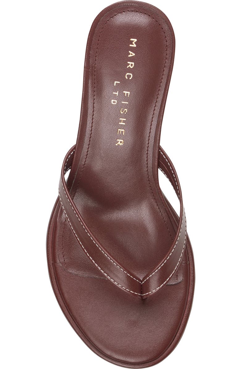 Marc Fisher LTD Antonia Sandal, Alternate, color, Dark Red