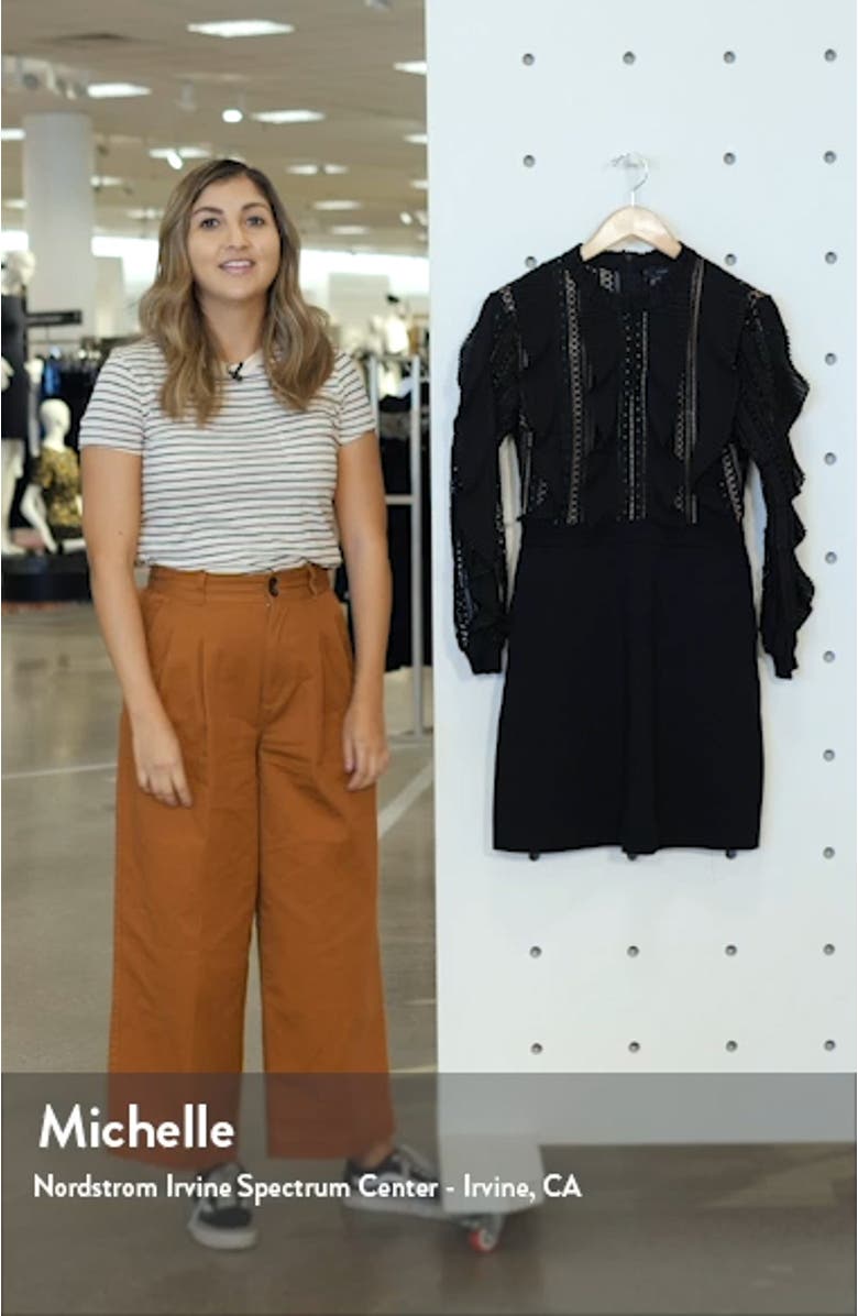 Patricia Long Sleeve Lace Dress, sales video thumbnail