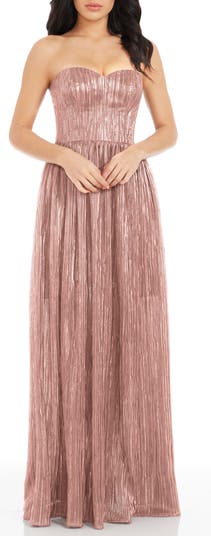 Audrina Strapless Gown