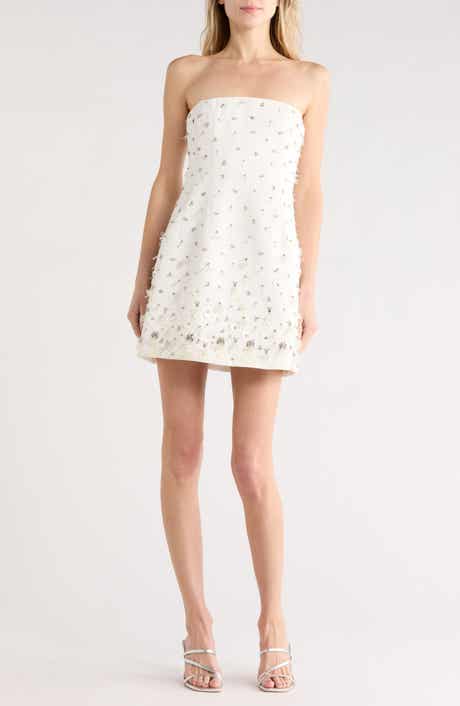 Simkhai Yasmin Strapless Bustier Minidress