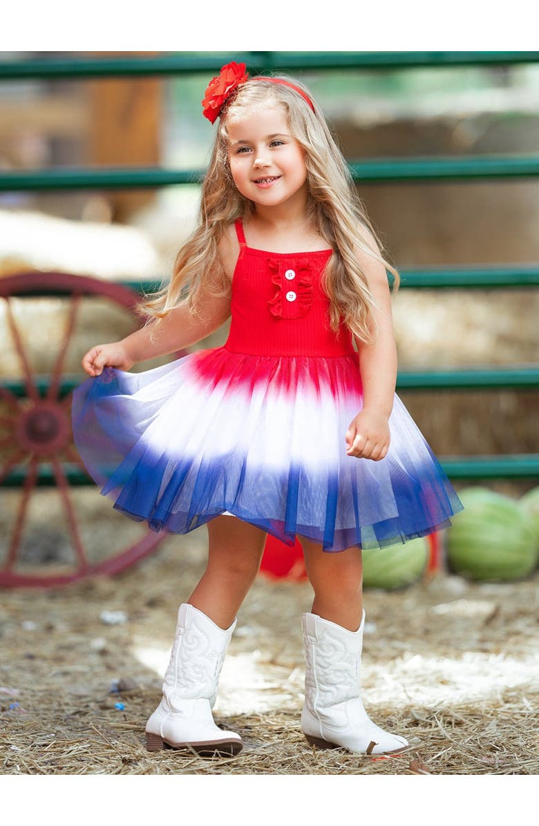 Mia Belle Girls Girls Firecracker Fairy Tulle Dress, Alternate, color,