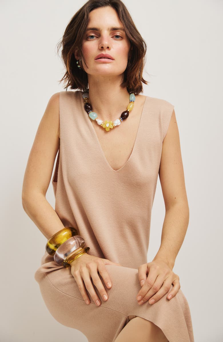 Lizzie Fortunato Mistflower Necklace, Alternate, color, 