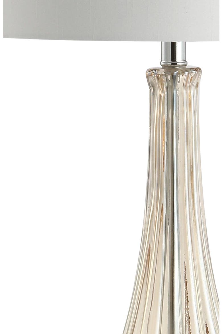 Dew Drop 32.75" Glass/Crystal LED Table Lamp, Champagne, Alternate, color, Champagne