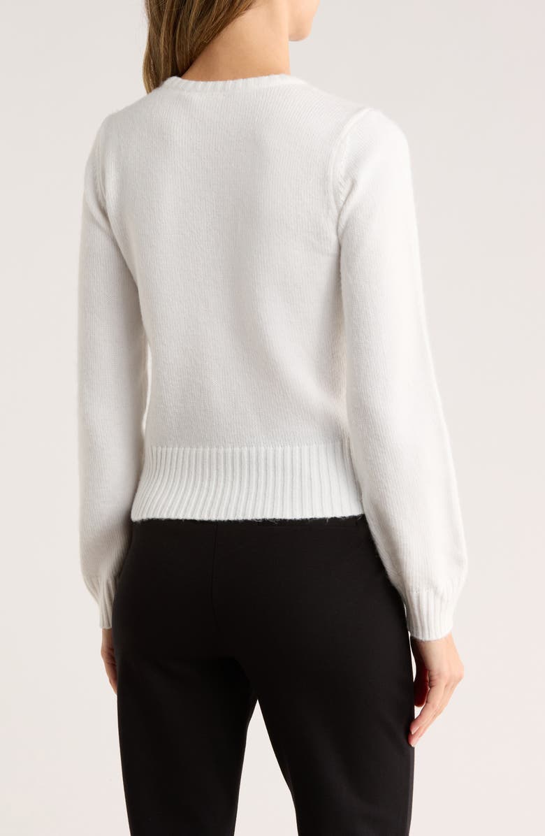 Love By Design Pearla Cardigan, Alternate, color, Cloud Dancer