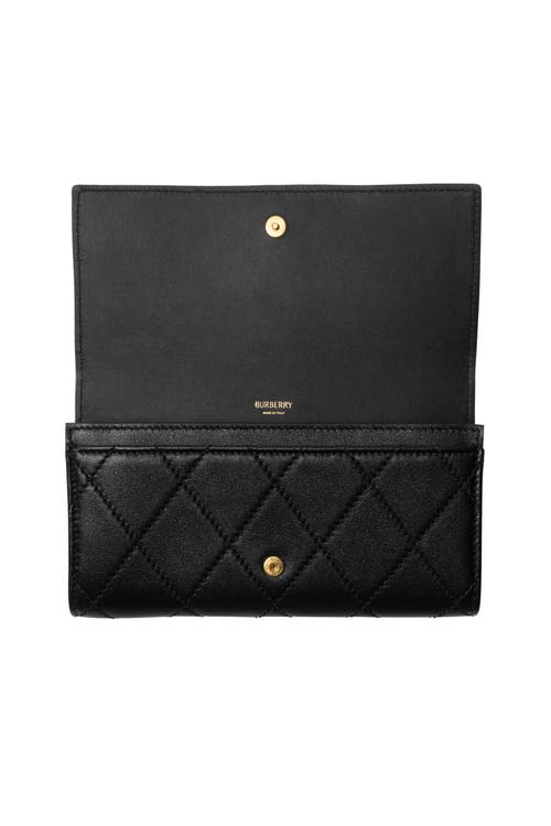 Burberry Strand Quilted Leather Wallet