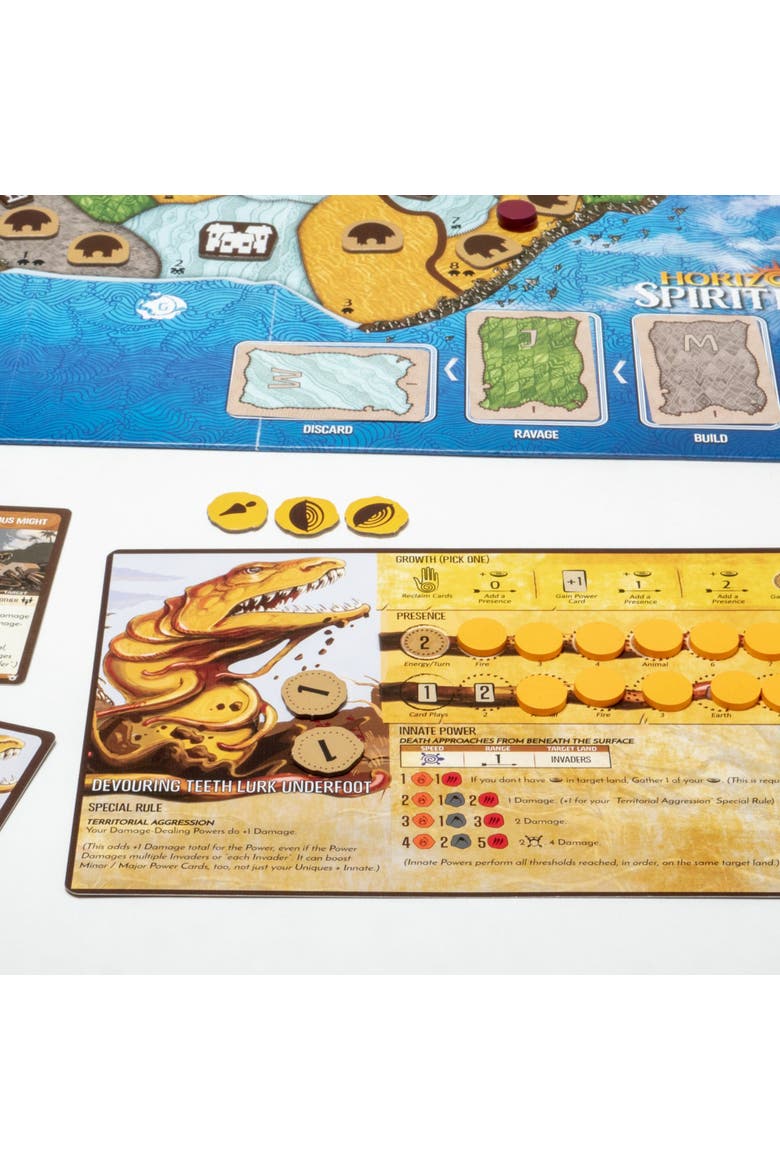 Horizons Of Spirit Island Cooperative Strategy Settlerdestruction Board Game, Alternate, color, Multicolored