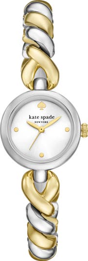 腕時計/katespadenewyork Kate Spade New York monroe two-tone twist bracelet watch
