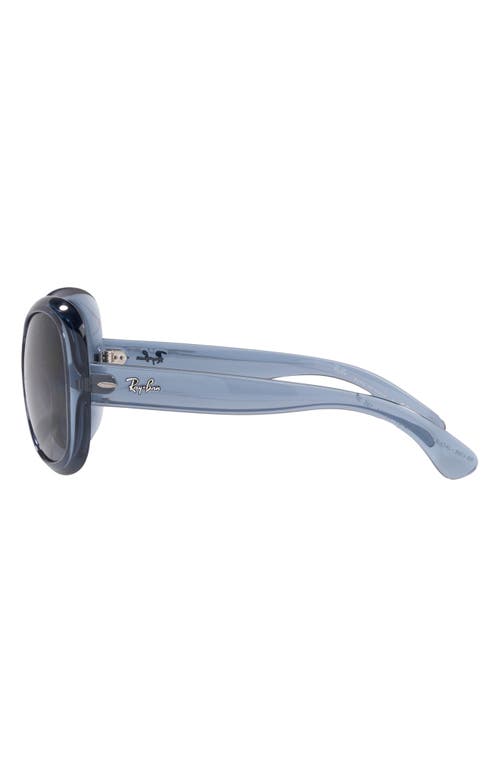 Ray Ban Jackie Ohh Ii Transparent Grey Butterfly Ladies Sunglasses Rb4098 659281 60 In Blue