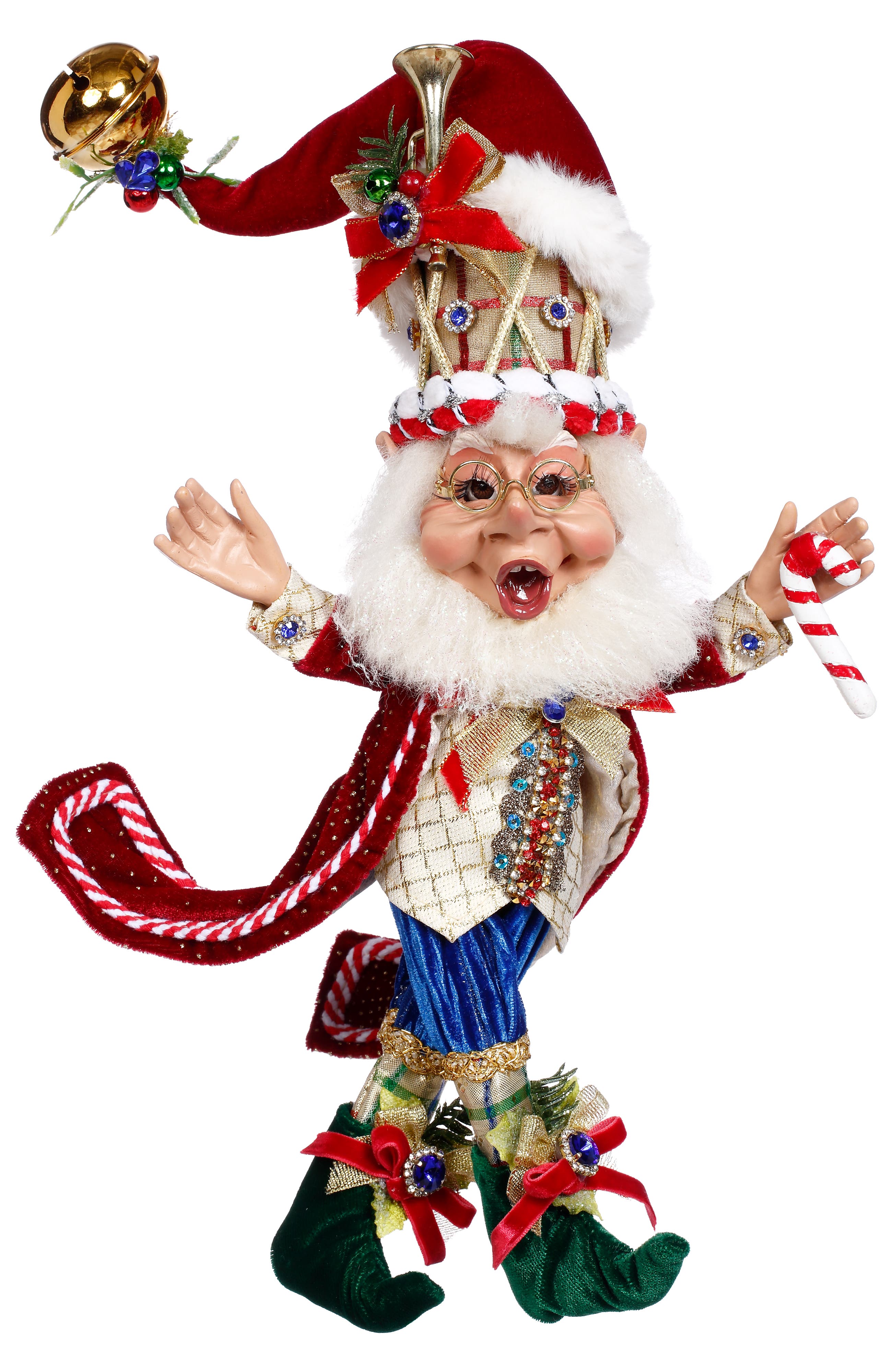 Mark Roberts Christmas Party Elf, Small In Multi