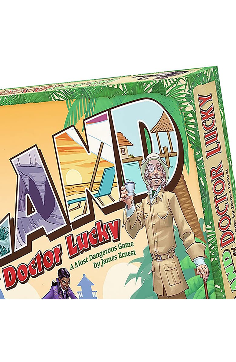 Cheapass Games Island Of Doctor Lucky Strategy and Luck Family Board Game, Alternate, color, Multicolored