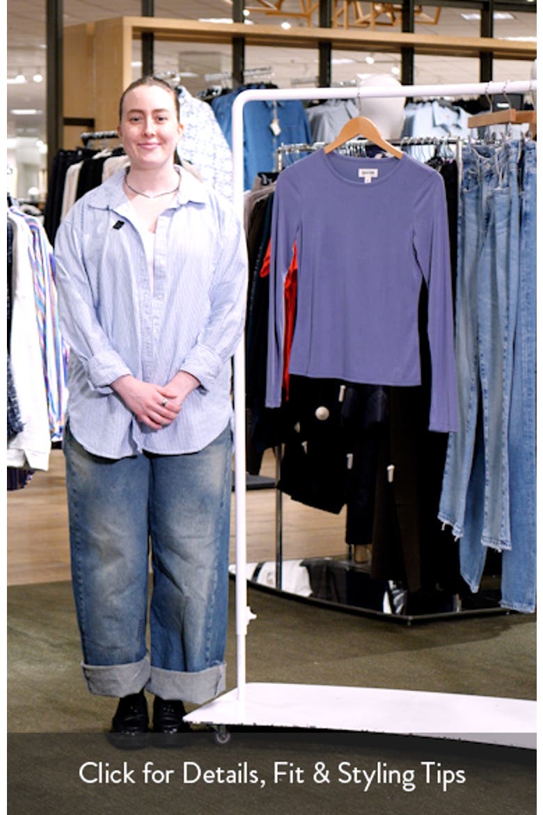 Sanded Jersey Long Sleeve T-Shirt video