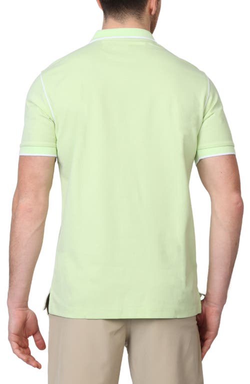 Tailorbyrd Supersoft Interlock Polo In Green