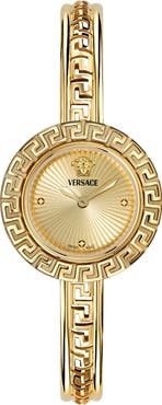 Versace Greca Pendant Bracelet Watch Set, 28mm
