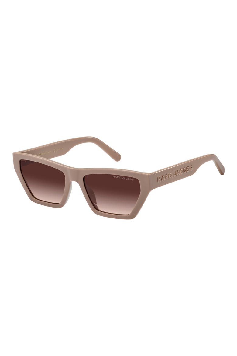 55mm Gradient Cat Eye Sunglasses, Alternate, color, 010A-HA