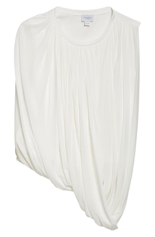 Giambattista Valli Asymmetric Drape Top