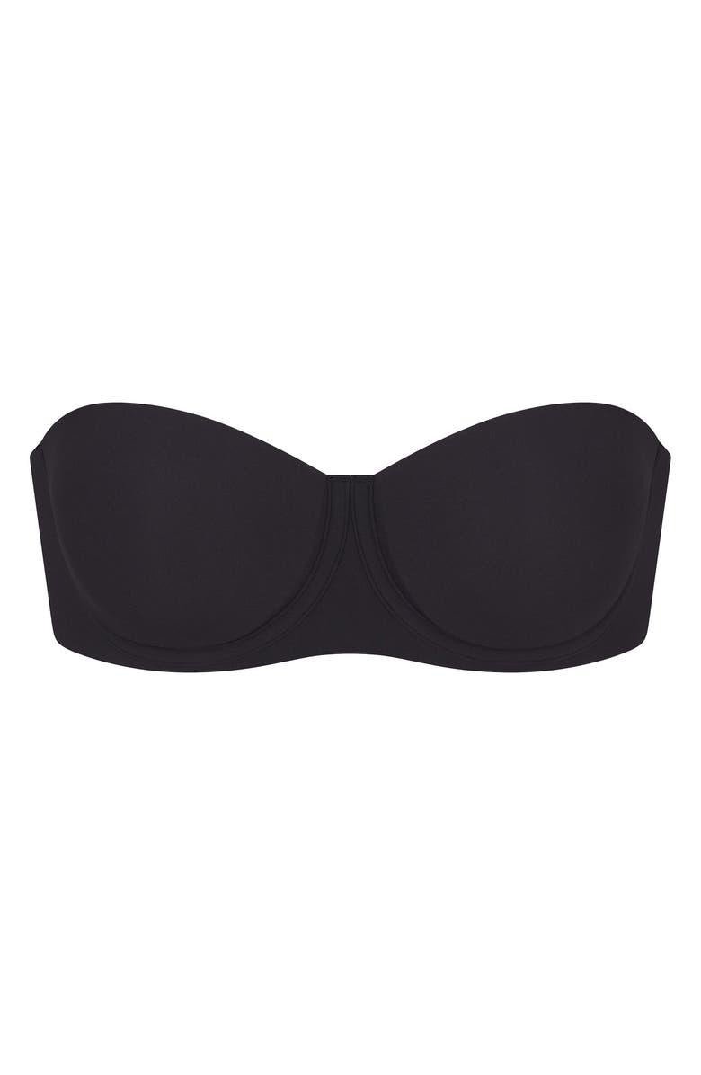 SKIMS Fits Everybody Strapless Bra, Alternate, color, Onyx