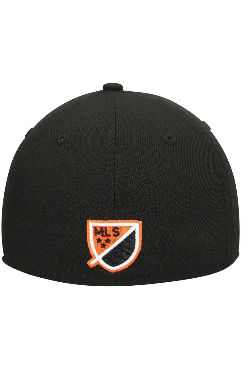 New Era Men's New Era Black Houston Dynamo FC Primary Logo Low Profile 59FIFTY Fitted Hat, Alternate, color,