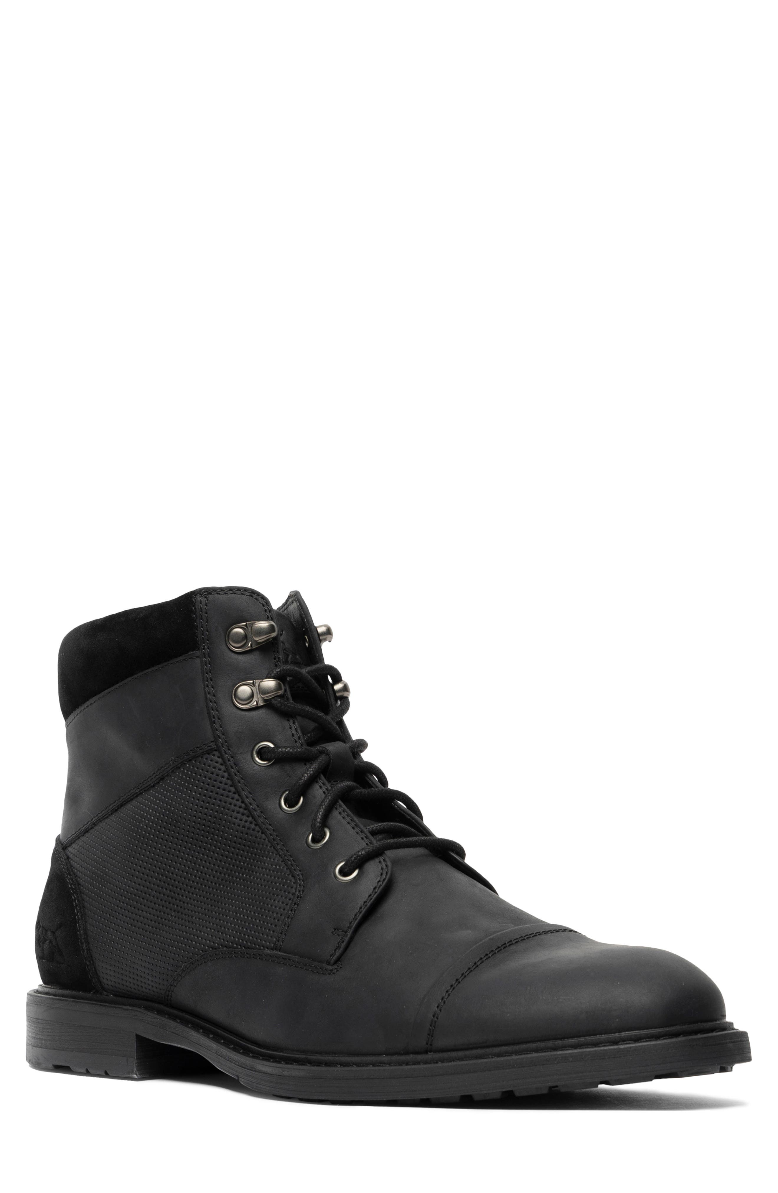 Rodd & Gunn Durham Combat Boot, Main, color, Onyx