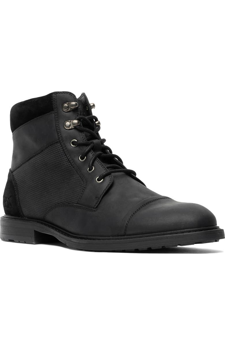 Rodd & Gunn Durham Combat Boot, Main, color, Onyx