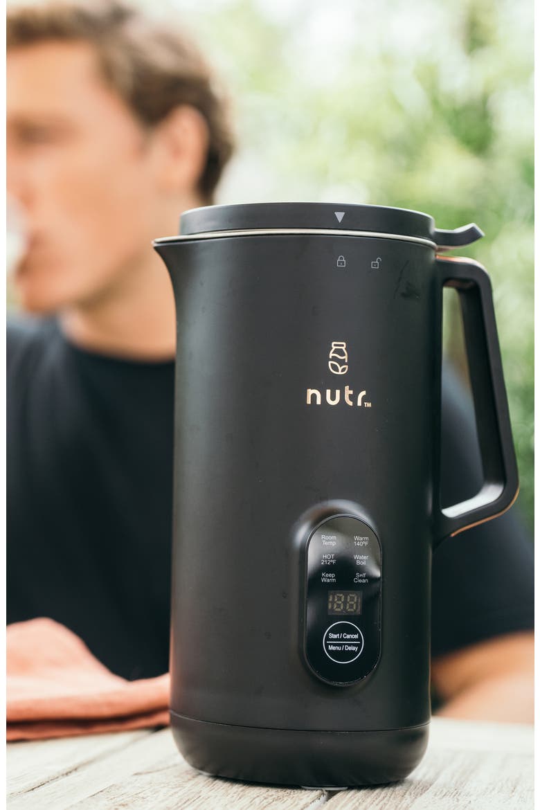 Plant Milk Machine, Alternate, color, BLACK W/ ROSE GOLD HANDLE
