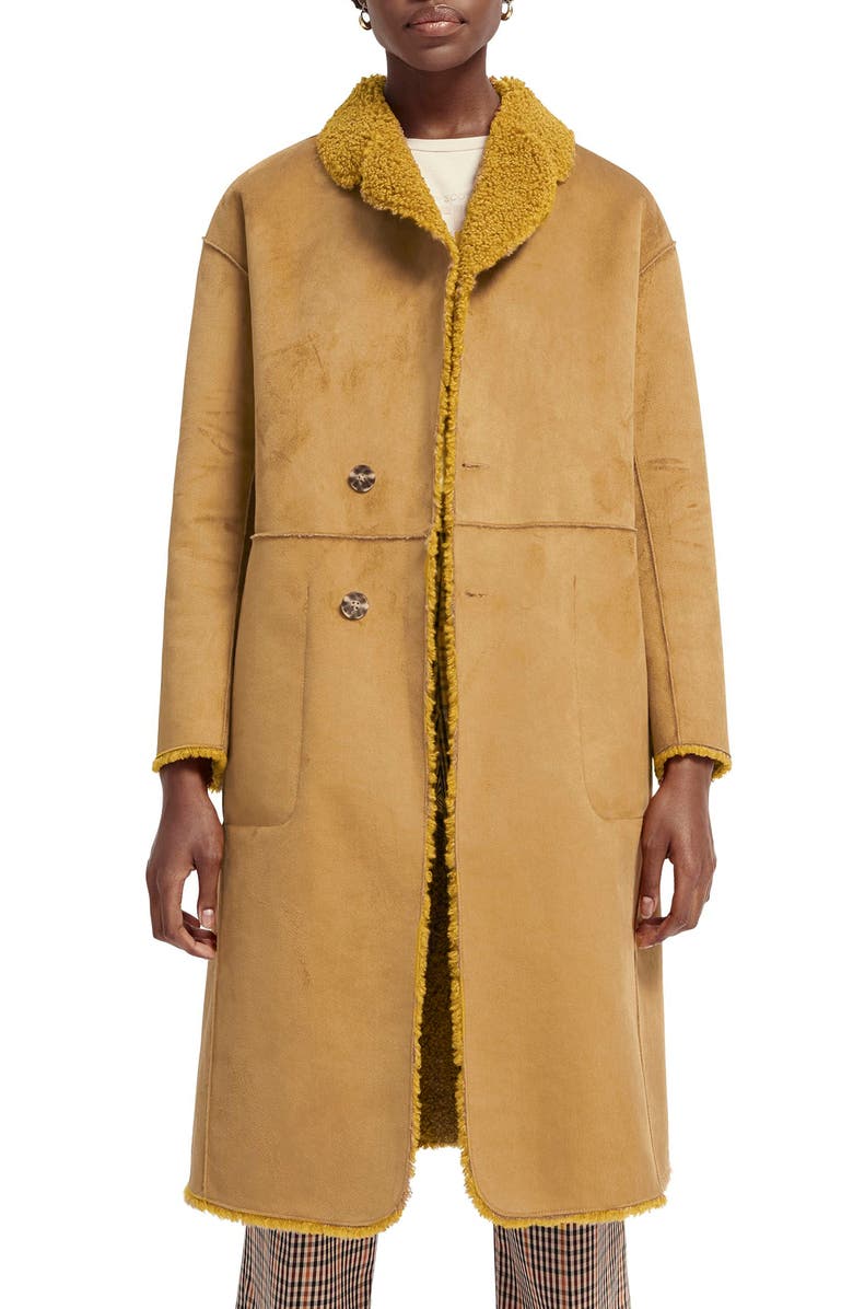 Scotch & Soda Reversible Teddy Jacket, Alternate, color,