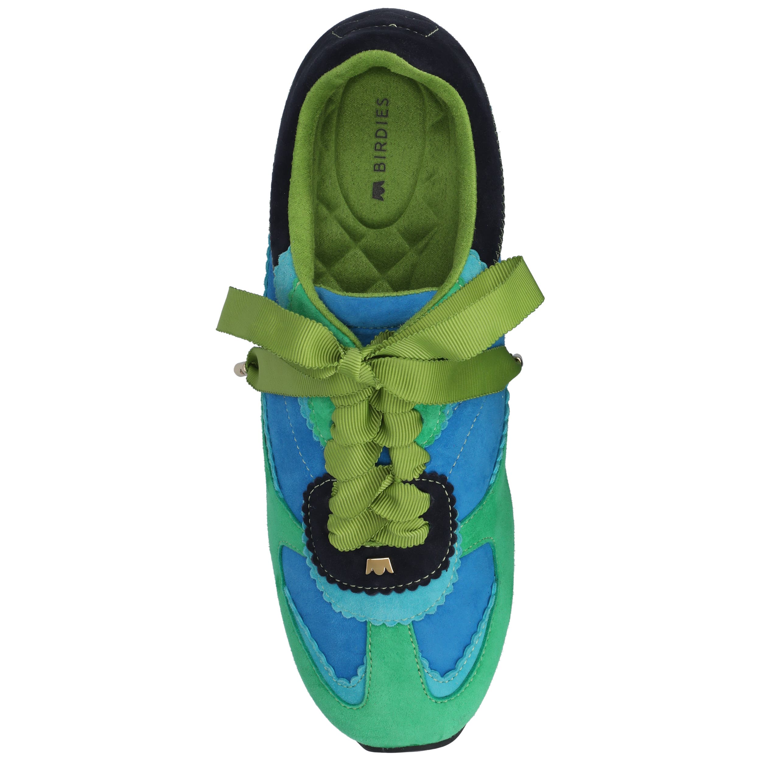 Birdies The Speedbird Sneaker, Alternate, color, Multi Cyan Suede