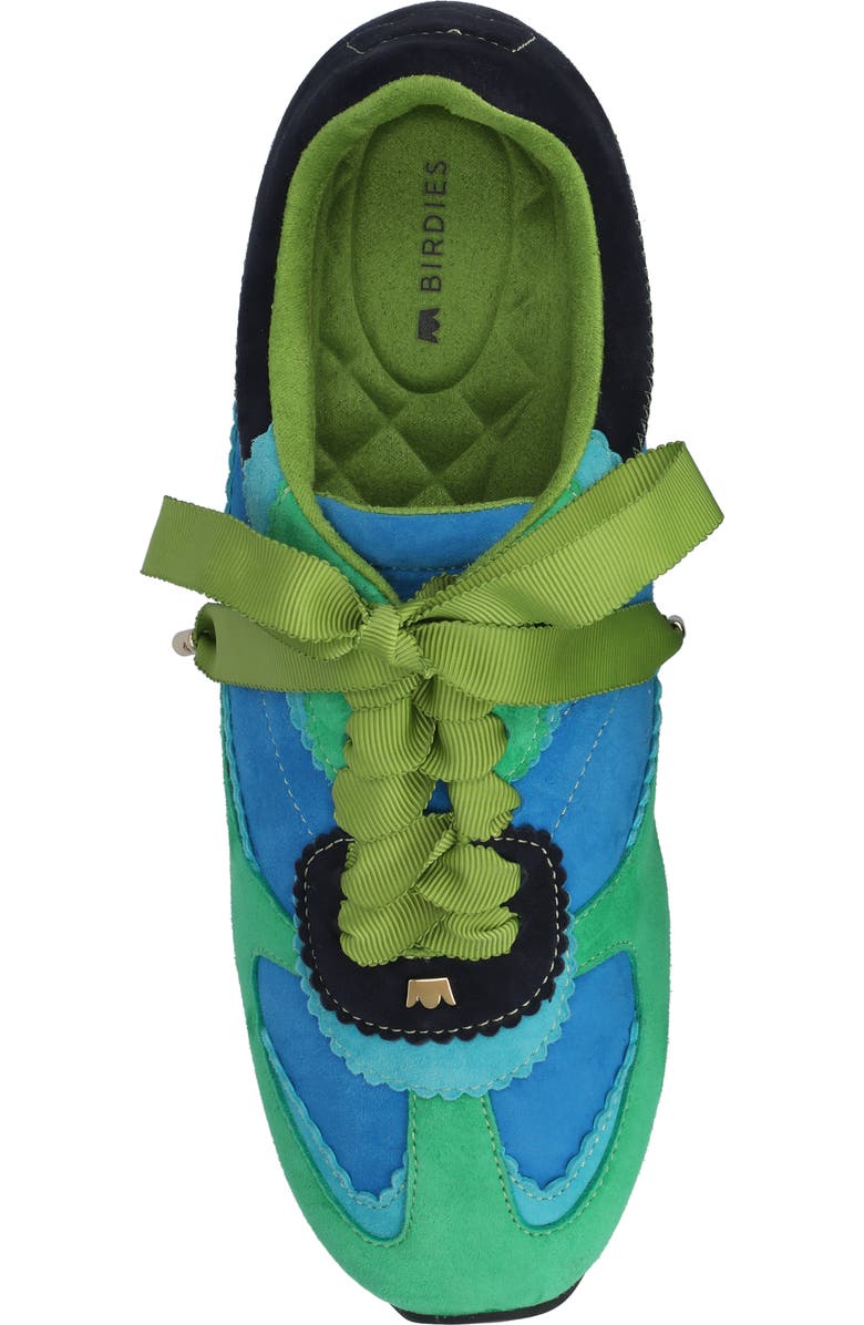 Birdies The Speedbird Sneaker, Alternate, color, Multi Cyan Suede