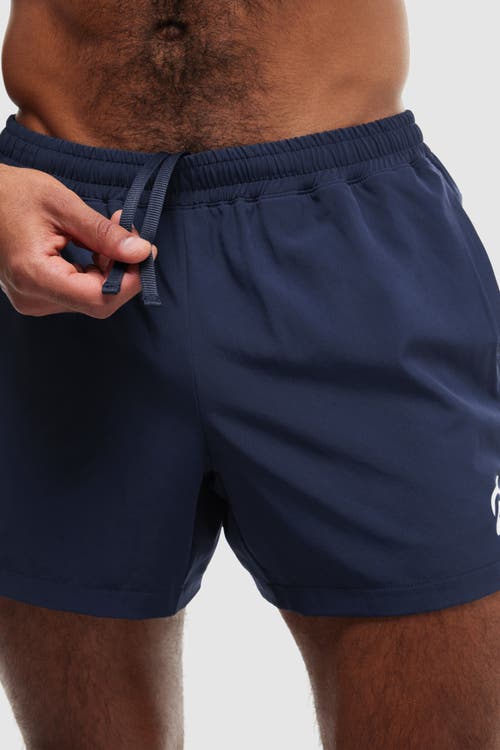 Peloton 5" Lined Performance Raining Short In Deep Navy
