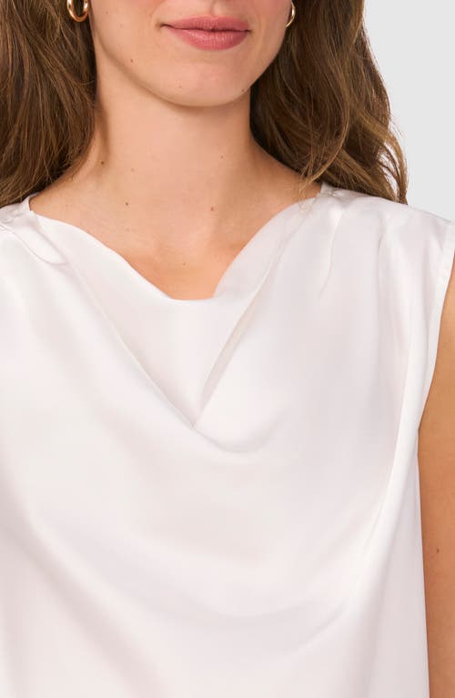 Halogenr Halogen(r) Cowl Neck Sleeveless Top In New Ivory