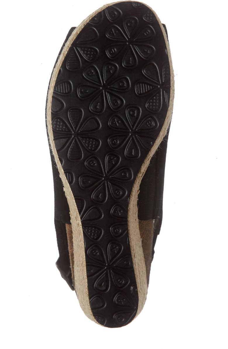 Aetrex Sherry Espadrille Wedge Sandal, Alternate, color,