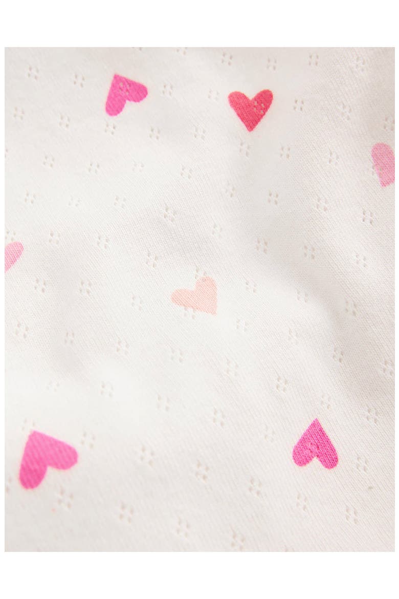 Kids' Cotton Pointelle Top, Alternate, color, HEART