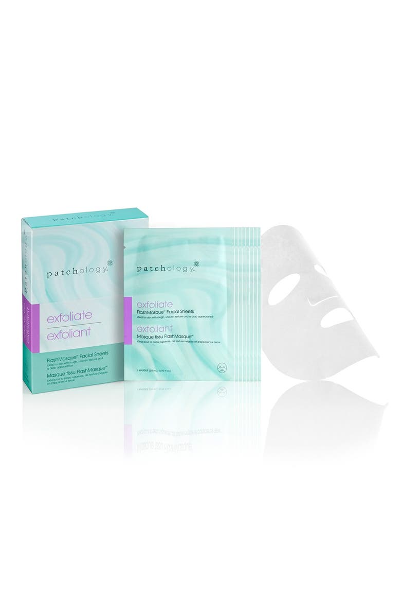 FlashMasque™ Exfoliate Facial Sheets, Alternate, color, NO COLOR